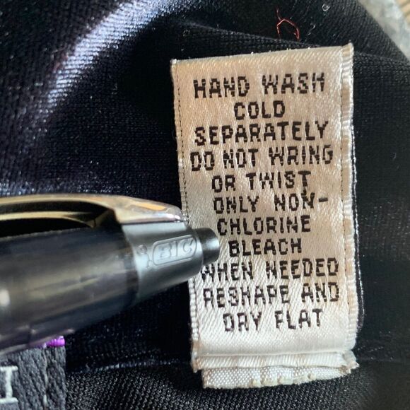 Amanda Smith II Button Front Shirt Shacket Black Velvet Women 2X Beaded Edging - Picture 13 of 13